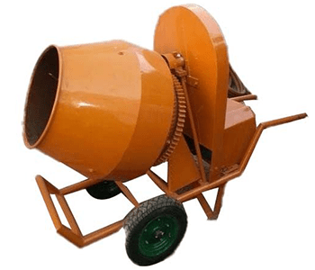 CONCRETE MIXER HALF BEG